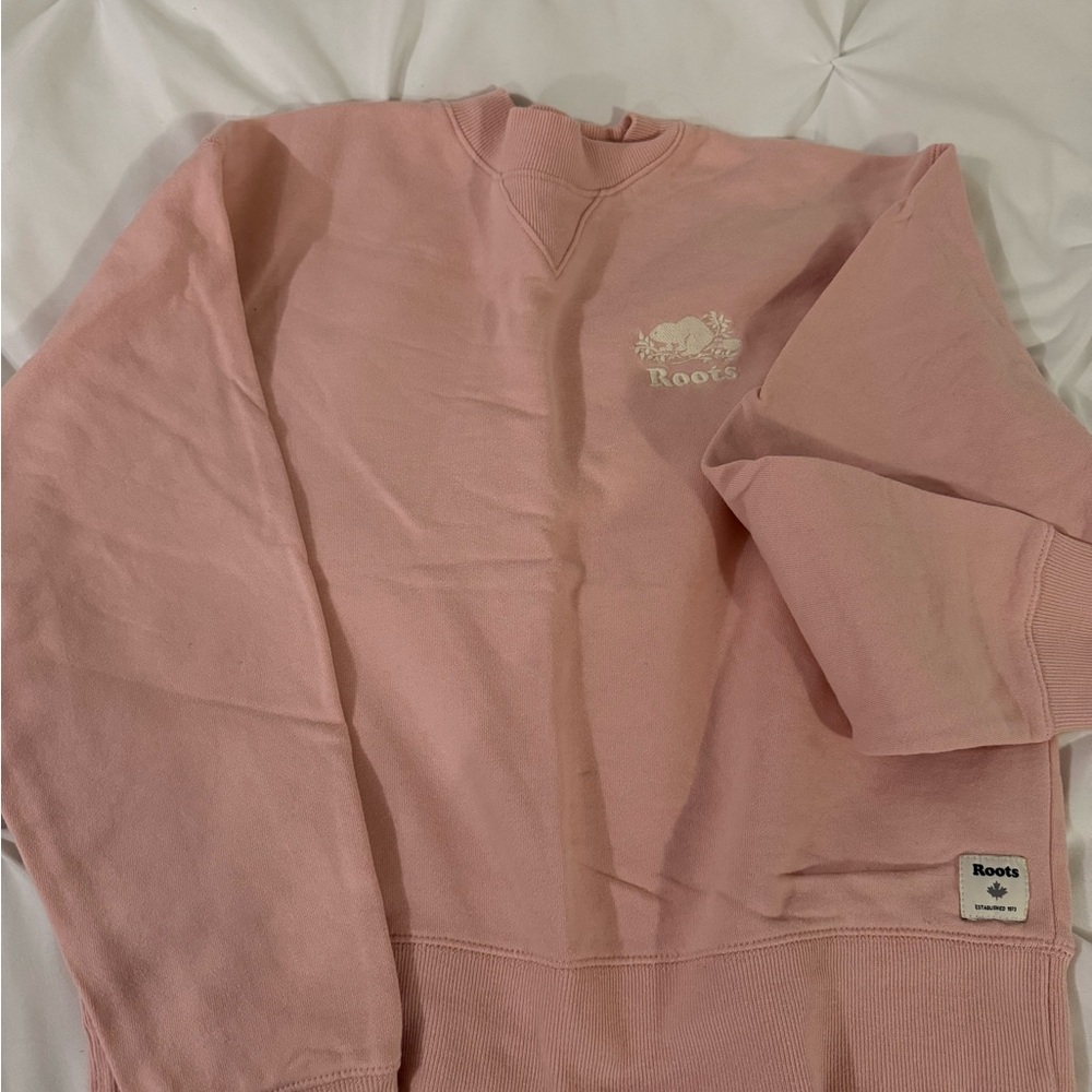 Roots Pink Women's Sweater